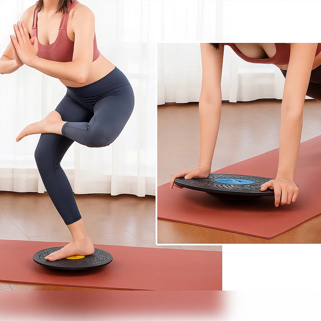 BalanceCore | Wobble Cushion Balance Disc – Improve Core Strength & Posture – Durable Anti-Slip Design – Office & Fitness Training