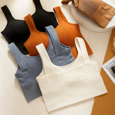 Flexora | Seamless Sports Bra – Cooling Quick-Dry Fabric – Medium Support Fit – Gym & Yoga Workout